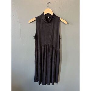 Pinkblush Womens Black Sleeveless Long Maternity Dress Size Small